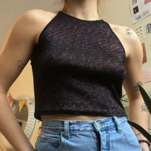 sparkly tank top